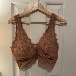 Aerie Bralette Rose Colored
